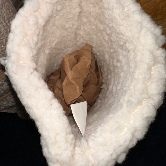 Muk Luks Snow Boot Leather 9.5 Sand,, Knee High - Picture 8 of 10